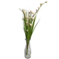 Græs buket med lyse kugler - 80 cm - Kunstig plante