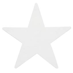Silhuet Stjerne - Hvid - 58cm