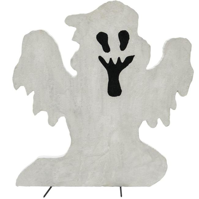 Silhuet Spøgelse - 60cm - Halloween