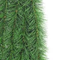 Fladt Kunstigt Juletræ - Mørkegrøn - 120cm