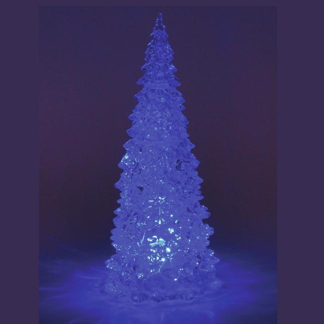 Led Juletræ - Skiftende Farver - Stor - 28 cm