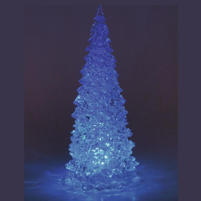 Led Juletræ - Skiftende Farver - Stor - 28 cm
