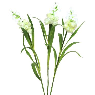 Arum Set. 3 Grene Med LEDs Hvid 85 Cm.