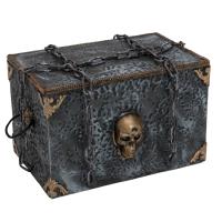 Halloween Pirate Box. 32X48X32 Cm.