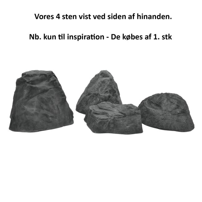 Kunstig Sten - Diamant - 31cm