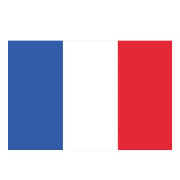 Kæmpe Fransk Flag. 600 X 360 Cm.