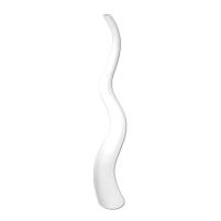 Vase Wave. Unikt Håndlavet Design. 100 Cm. Hvid