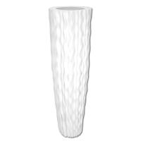 Potte. Lamella . Håndlavet. Unik. Potte. 140Cm. Mat Hvid