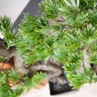 Kunstigt Bonsai Træ. Fyrretræ. 95 Cm.