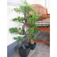 Kunstigt Bonsai Træ. Fyrretræ. 95 Cm.