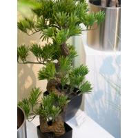 Kunstigt Bonsai Træ. Fyrretræ. 95 Cm.