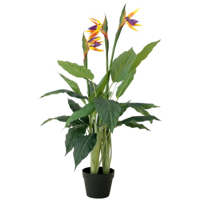 Kunstig Strelitzia. 90 Cm.