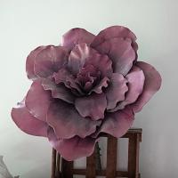 Kæmpestor Kunstig Blomst - Gammelrosa - 80 cm