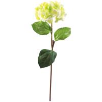 Kunstig Hortensia Stikling. Grøn. 76 Cm.