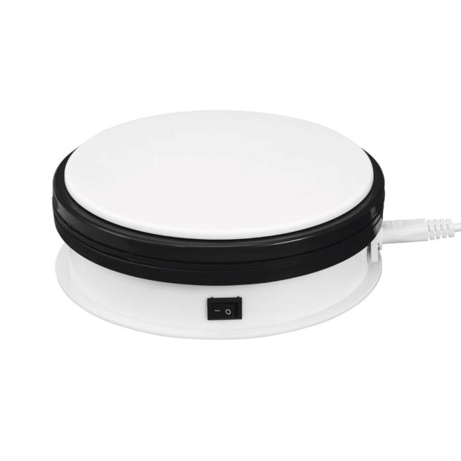 Roterende Plade 15 Cm. Op Til 5 Kg. Hvid