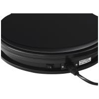 Roterende Plade 25 Cm. Op Til 25 Kg. Sort