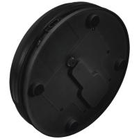 Roterende Plade 45 Cm. Op Til 50 Kg. Sort