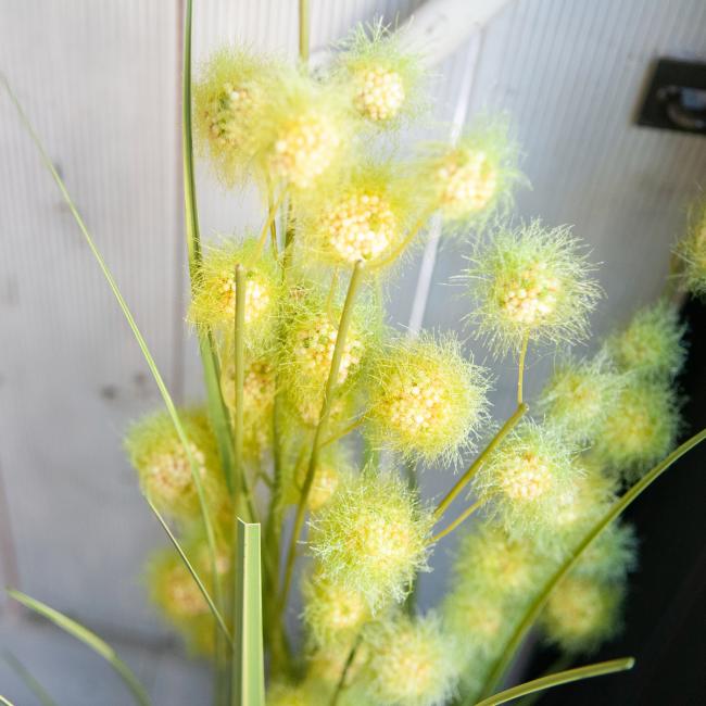 Kunstigt Allium Græs. 122 Cm.