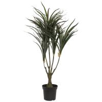 Kunstig Dracena. Grøn-Rød. 90 Cm.