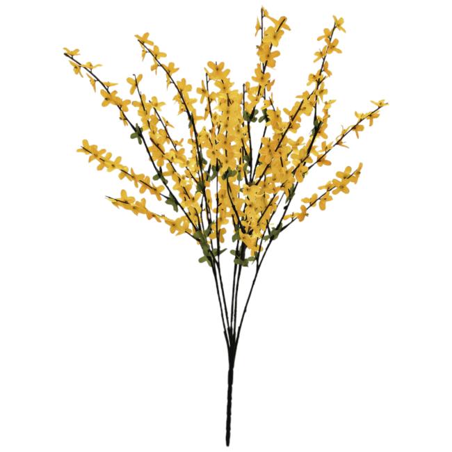 Kunstig Vårguld (Forsythia) Plante. 60 Cm.