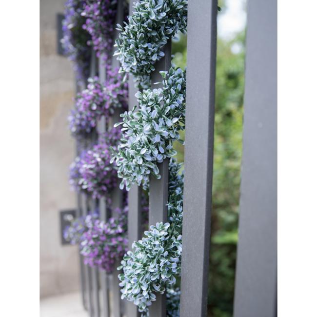 Lavendel Guirlande - Blå - 180cm - Kunstig Plante
