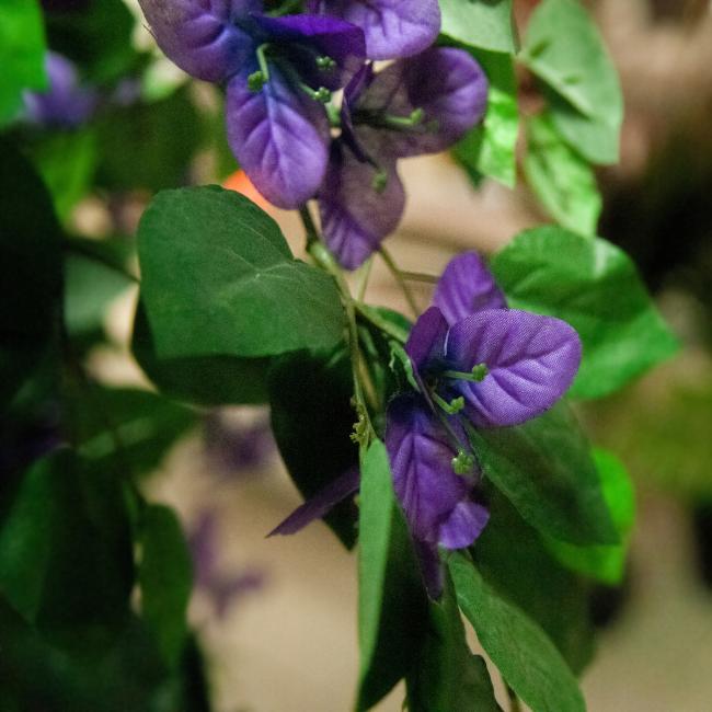 Kunstig Bougainvillea. Lavendelfarvet. 150 Cm.