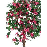 Kunstig Bougainvillea. Rød. 150 Cm.