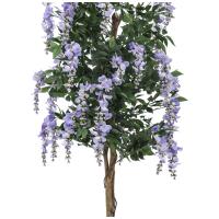 Kunstig Blåregn (Wisteria). Lilla. 150 Cm.