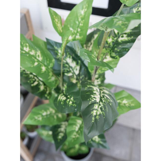 Kunstig Dieffenbachia Plante. 120 Cm.