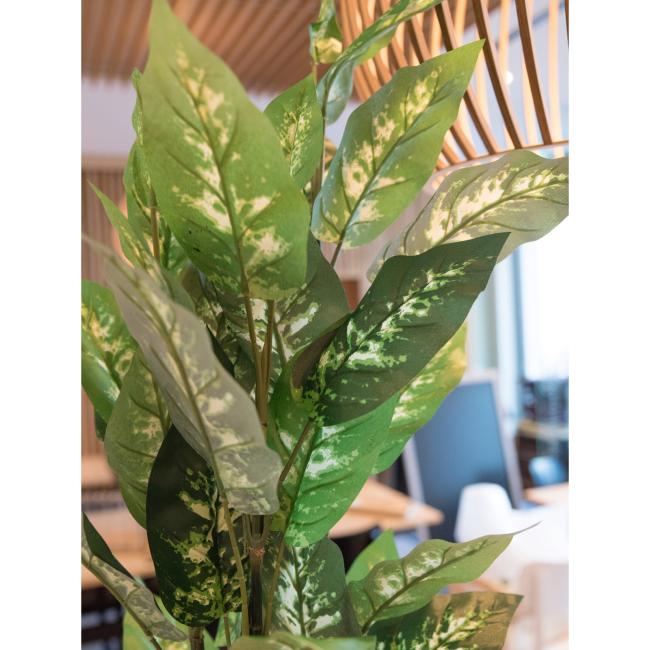 Kunstig Dieffenbachia Plante. 120 Cm.