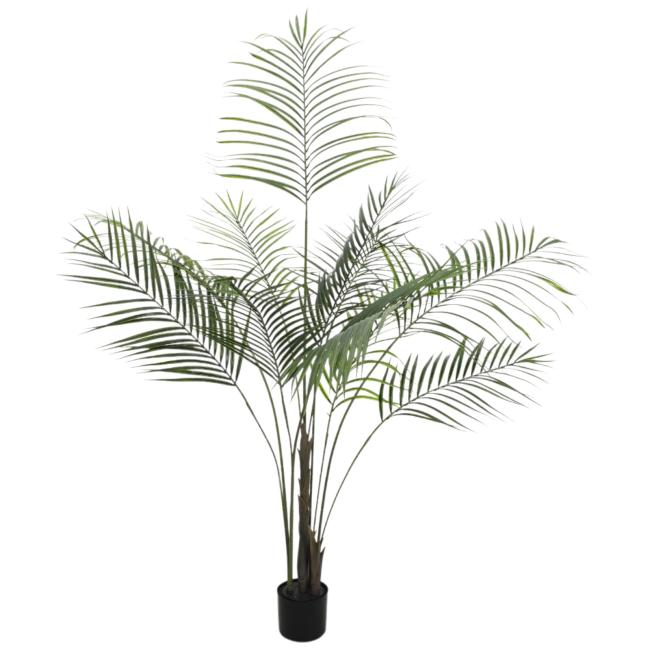 Kunstig Areca Palme Med Store Blade. 185 Cm.