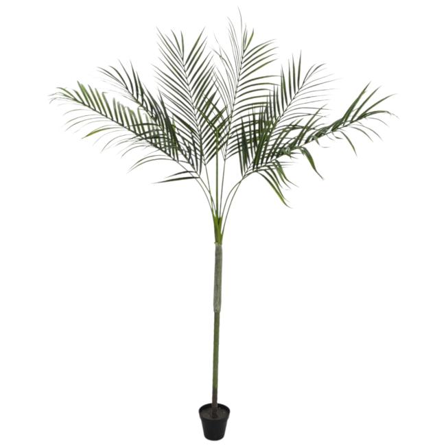 Kunstig Areca Palme Med Store Blade. 180 Cm.