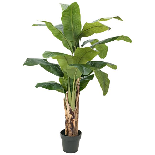 Kunstig Bananpalme. 120 Cm.