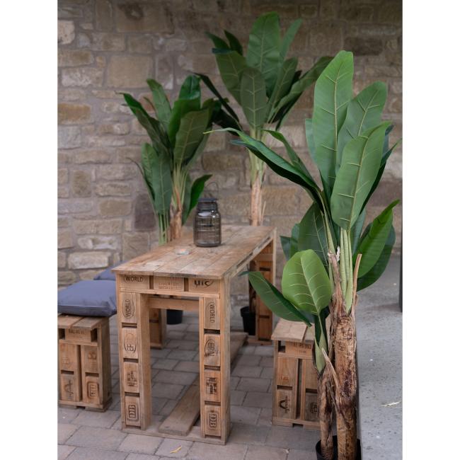 Kunstig Bananpalme. 170 Cm.