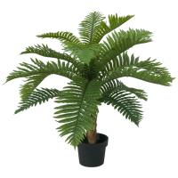 Kunstig Cycas Koglepalme 70 Cm.