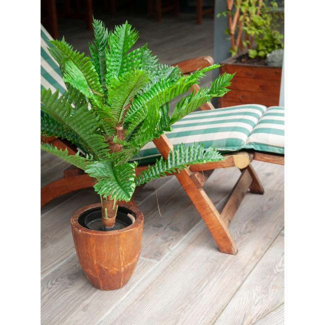 Kunstig Cycas Koglepalme 70 Cm.