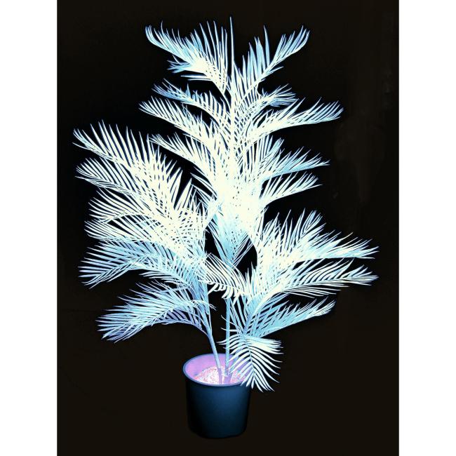 Kunstig Kentia Palme. Hvid. Uv Aktiv 170 Cm.
