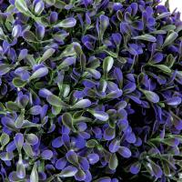 Kunstig Buskbom Bold. Violet. 22 Cm.
