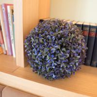 Kunstig Buskbom Bold. Violet. 22 Cm.