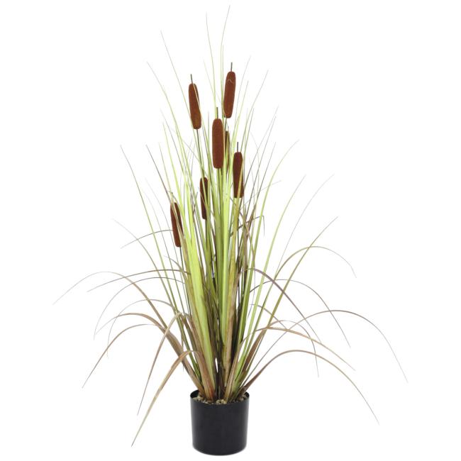 Bredbladet Dunhammer - H:120cm - Kunstig Plante