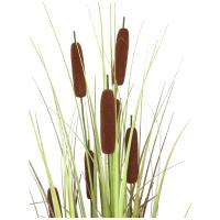 Bredbladet Dunhammer - H:120cm - Kunstig Plante