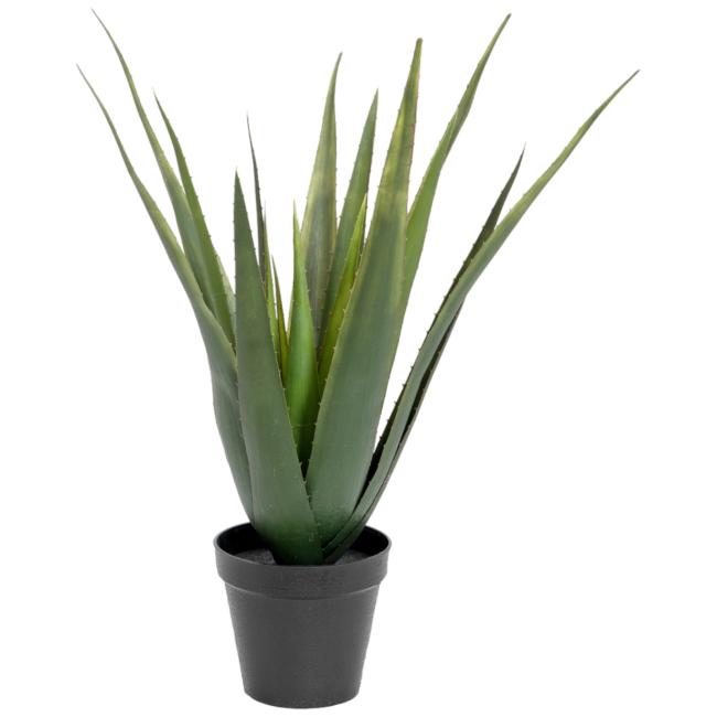 Kunstig Aloe Vera Plante. 60 Cm.