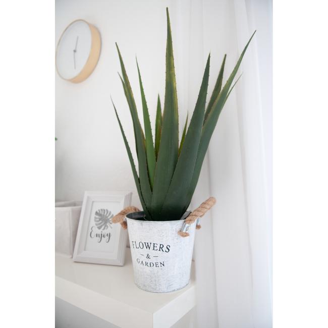 Kunstig Aloe Vera Plante. 60 Cm.