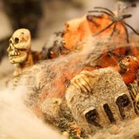 Edderkoppespind - Hvid - 50g - UV Aktiv - Halloween