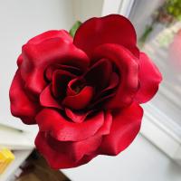 Rød Rose - 65cm - Kunstig Rose